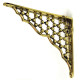 Honeycomb Brass Bracket