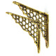 Honeycomb Brass Bracket