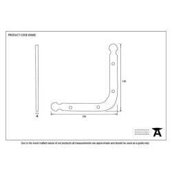 Mending Bracket - Black Finish