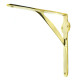 Brass Warwick Shelf Bracket