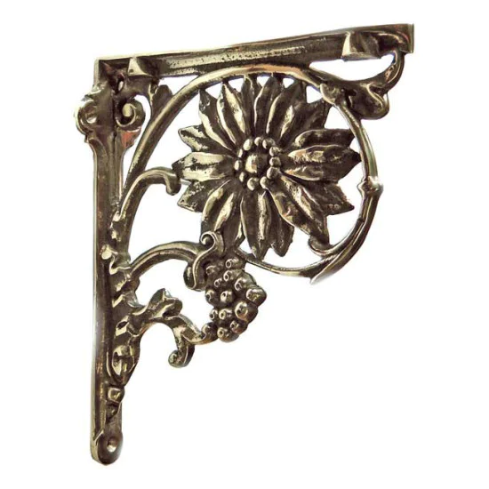 Brass Sunflower Bracket