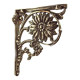 Brass Sunflower Bracket