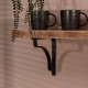 Aged Bronze Abingdon Shelf Bracket