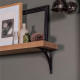 Aged Bronze Tyne Shelf Bracket