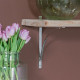 Polished Chrome Apperley Shelf Bracket