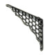 Honeycomb Cast Iron Shelf Bracket