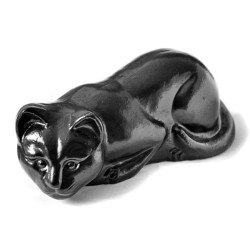 Hunting Black Cat Door Stop