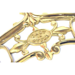 Brass Classic Kitchen Maid® Single Clothes Airer End