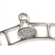 Chrome Victorian Six Lath Kitchen Maid® Single Clothes Airer End
