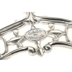 Chrome Classic Kitchen Maid® Single Clothes Airer End