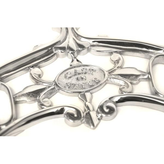 Chrome Classic Kitchen Maid® Single Clothes Airer End