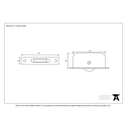 Blacksmith Beeswax Sash Window Pulley