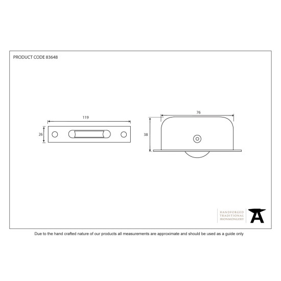 Blacksmith Beeswax Sash Window Pulley
