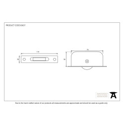 Traditional Blacksmith Sash Window Pulley