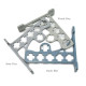 6 Lath Kitchen Shelf Rack Single End