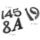 Kirkpatrick 1979 Classic Letters / House Numbers