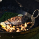 Set of 3 Skillets plus Handle - Kadai