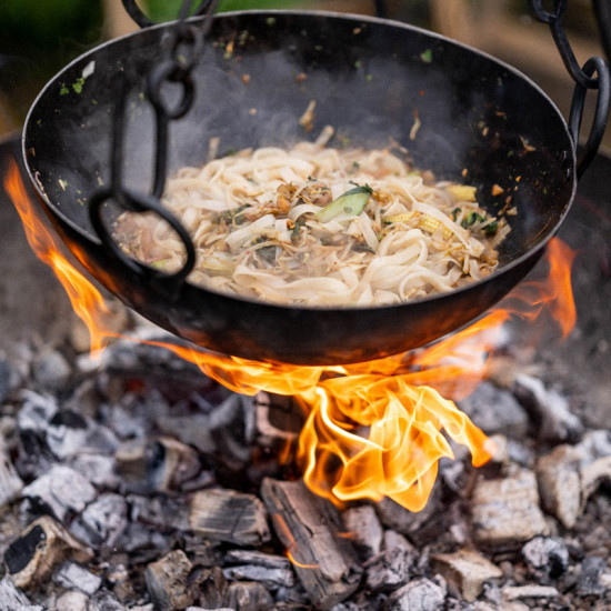 Kadai Fire Bowl Complete Cooking Set