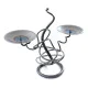 Hand Forged Double Tangle Candle Holder