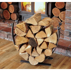 Hand Forged Jacobean Log Basket