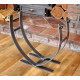 Hand Forged Jacobean Log Basket