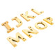 Polished Brass Letters/House Numbers