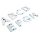 Polished Chrome Letters/House Numbers