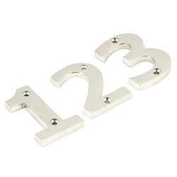 Polished Nickel Letters/House Numbers