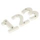 Polished Nickel Letters/House Numbers