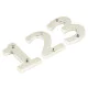 Polished Nickel Letters/House Numbers