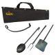 Kadai Set of 3 Utensils with Canvas Carrier