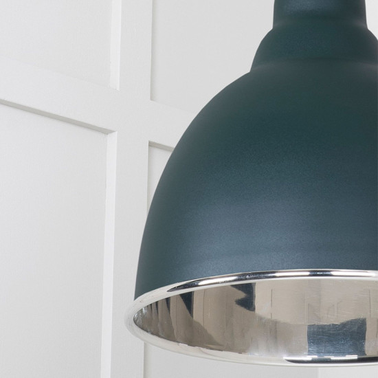 Smooth Nickel Brindley Pendant in Dingle