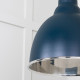 Smooth Nickel Brindley Pendant in Dusk