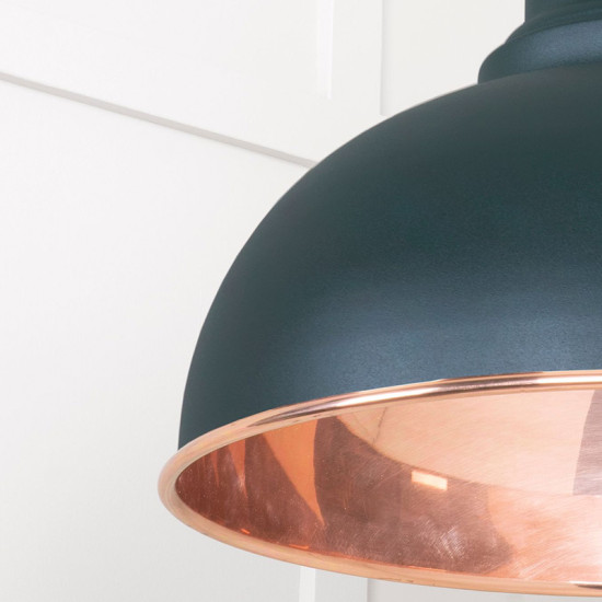 Smooth Copper Harborne Pendant in Dingle