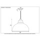 Smooth Nickel Harborne Pendant