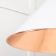 Hammered Copper Hockley Pendant in Flock