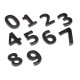 Aged Bronze Letters/House Numbers
