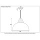 Burnished Harborne Pendant