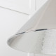 Hammered Nickel Hockley Pendant