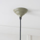Smooth Nickel Hockley Pendant in Tump