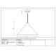 Smooth Nickel Hockley Pendant in Tump