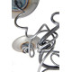 Hand Forged Double Tangle Wall Sconce