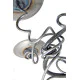 Hand Forged Double Tangle Wall Sconce