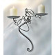 Hand Forged Double Tangle Wall Sconce