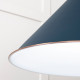 White Gloss Hockley Pendant in Dusk