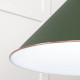 White Gloss Hockley Pendant in Heath