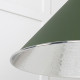 Hammered Nickel Hockley Pendant in Heath