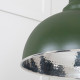 Hammered Nickel Harborne Pendant in Heath