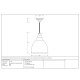 Hammered Brass Brindley Pendant in Bluff