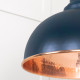 Hammered Copper Harborne Pendant in Dusk